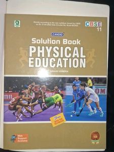 Physical Education Ncert Textbook Class 11th