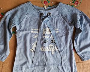 Blue Top for Girls 💙✨