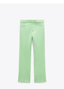 Zara Crop Flare Trouser Size L