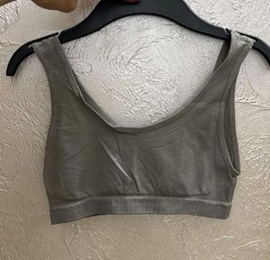 Gray Sports Bra Set Of 3