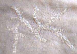 branded shirt in linen n heavy