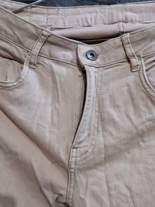 Roadster Beige Cargo Pants