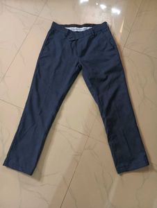 Blue Checked Pants