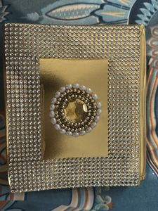 Golden Embellished bindi cover