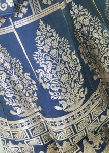 Red &amp; Navy Blue lehenga Choli With Dupatta