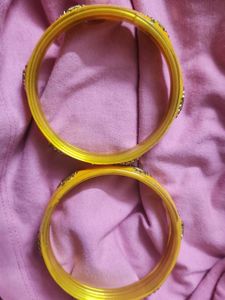 Yellow Bangle Set
