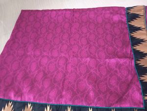 💜😻 Magenta Saree