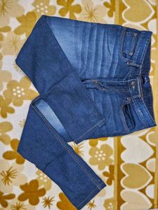 Dark Blue Denim Jeans