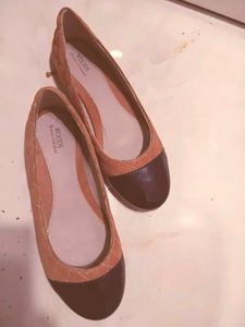 Woods Brown Ballet Flats