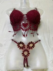 Lace Bralette & Panty Set