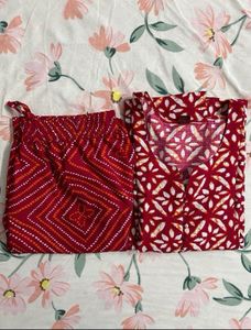 Red kurta Set 🥰