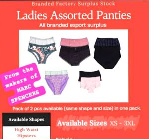 Ladies Assorted panties