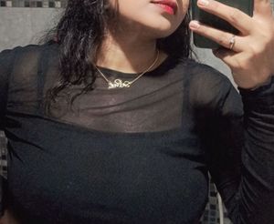 Sheer Black Maxi Dress