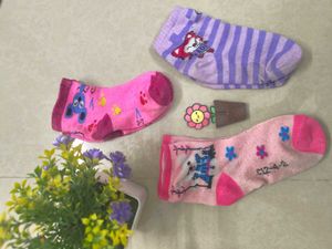 2 Pair Cute Kids Socks,  1Pair Absolutely Free