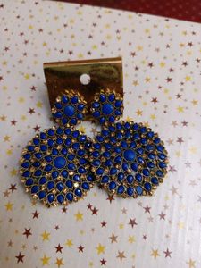 Pair Of Blue Earrings