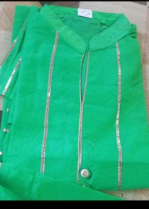 Green garara Suit