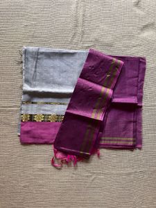 Purple Unstitched Suit Fabric