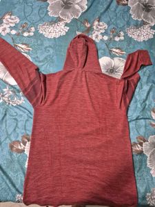 Maroon Hooded Sweatshirt / Hoodie | Casual Wear
