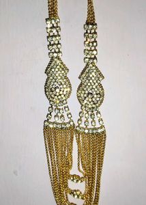 Sparkling Rhinestone Statement Necklace