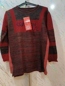 Stylish Maroon Sweater