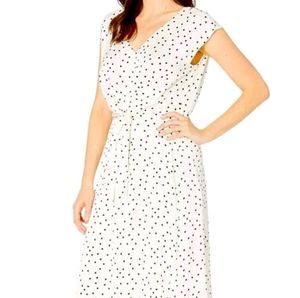 White polkadot Dress