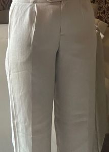 Cream Summer Trousers Women