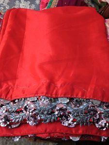 Like New Saree 3 In Pink ,Red ,Grey Colour