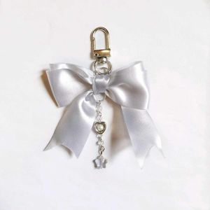 Coquette Bow Keychain Charm