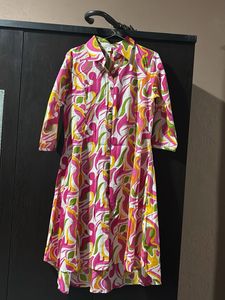 Colorful Printed Dress