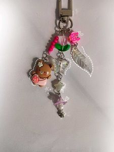 Floral Bear Bag Charm 🐻