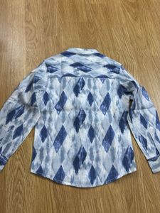 Boy&#39;s Patterned Casual Shirt
