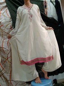 Elegant Embroidered Kurta Set