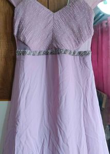 Elegant Lavender Dress