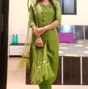 Kurti With Duppata
