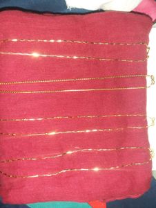 Gold Layering Chains Set