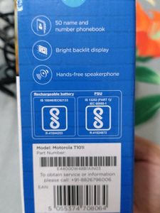 Motorola Digital Cordless Telephone T1011