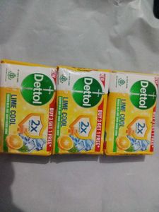 Dettol(4) Buy  3,Free 1 Soap