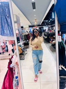 Ribbed Long Sleeve Top