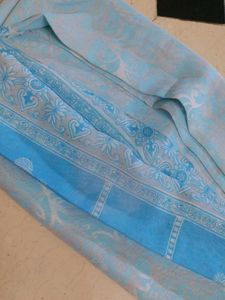 Elegant Blue Saree
