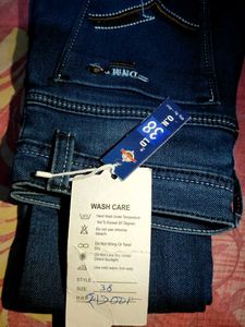 Dark Blue Denim Jeans