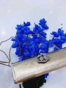 Vintage Gold Clutch