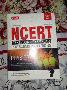 Class 12 Physics Mtg Textbooks+Exemplar