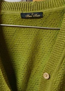 Green Knit Sweater