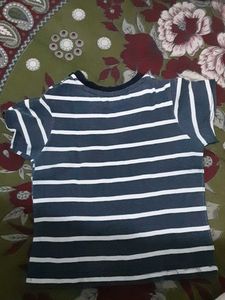 Striped T-Shirt with Guard &amp; Dog