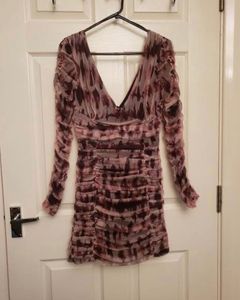 Zara Tie Dye Mini Dress