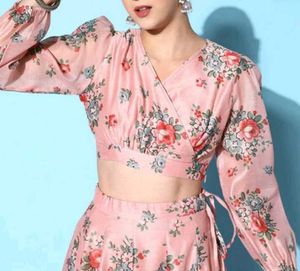 Floral Lehenga Choli Set