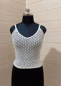 Vero moda crochet y2k vintage cami top