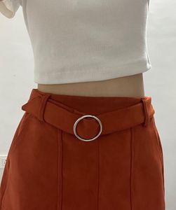 Belted Mini Bershka skirt