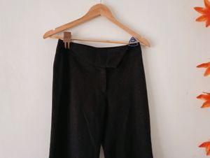 Black High Rise Women&#39;s Trousers