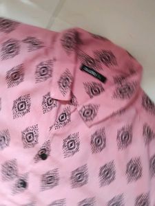 Pink Patterned Shirt
